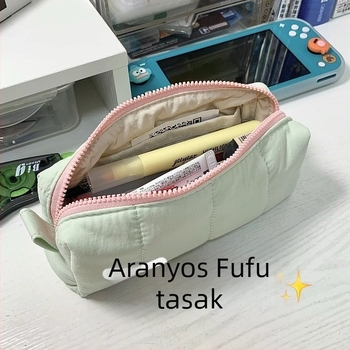 Japán-stílusú minimalist tolltartó lányoknak, nagy kapacitású