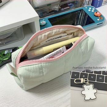 Japán-stílusú minimalist tolltartó lányoknak, nagy kapacitású