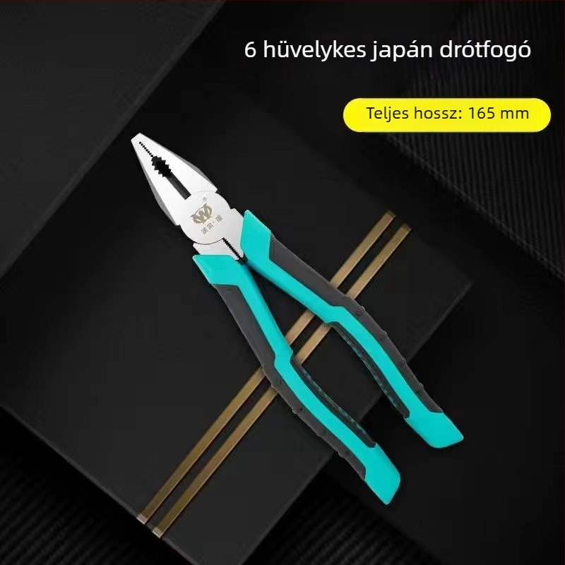 9 hüvelykes multifunkcionális zárolófogó hegyes és diagonális végű kivitelben, elektromérnököknek