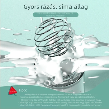 Acus 750 ml Tritan shaker pohár, fogantyúval és nyomófedéllel, szivárgásmentes italokhoz