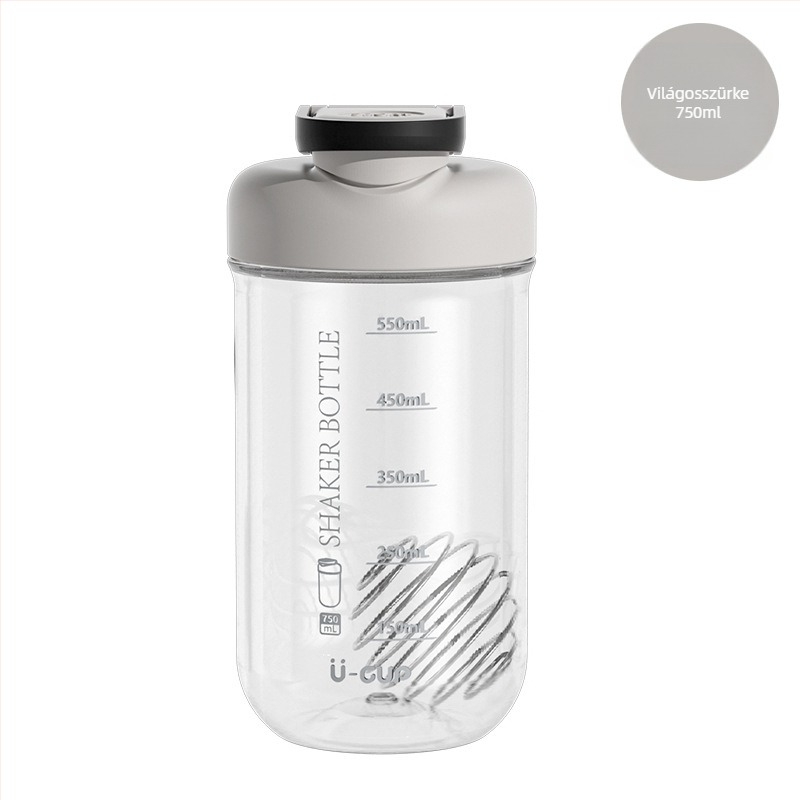 Acus 750 ml Tritan shaker pohár, fogantyúval és nyomófedéllel, szivárgásmentes italokhoz