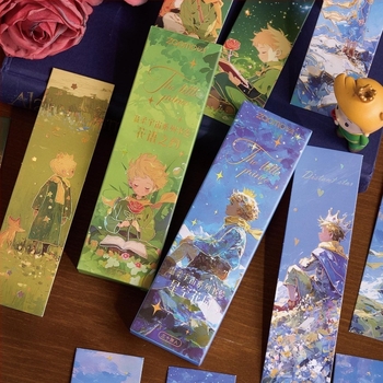 Dobozos könyvjelzők – Gentle Universe sorozat, kreatív karakterillusztrációk diákok számára