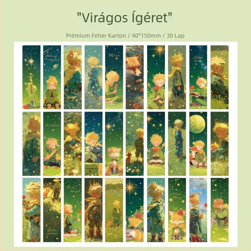 Dobozos könyvjelzők – Gentle Universe sorozat, kreatív karakterillusztrációk diákok számára