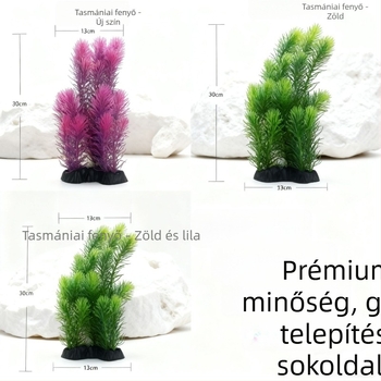 Mesterséges vízi növények akváriumi tájépítéshez, műanyag bonsai és szimulált növények