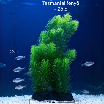 Mesterséges vízi növények akváriumi tájépítéshez, műanyag bonsai és szimulált növények