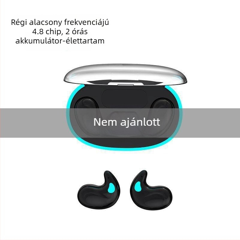 Alvóhallgató hosszú viseléséhez kényelmes, zajszűrő, nem fülhallgató típusú, Bluetooth vezeték nélküli, kompakt, hosszú üzemidejű akkumulátor, vízálló, prémium minőség, kényelmes, új modell