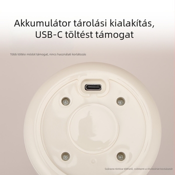 Rozsdamentes acél USB elektromos keverőpohár – hordozható kávé- és milkshake keverő, automatikus keverés