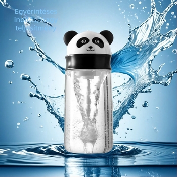 Tritan élelmiszer-minőségű automata keverőpohár tejporhoz és kávéhoz, hőálló, kötőzsinórral