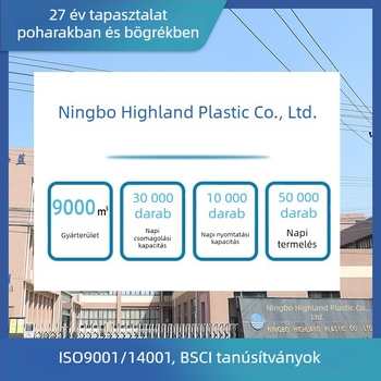 Élelmiszer-minőségű műanyagból készült, nagy kapacitású, hordozható sportos vizespalack egyedi logóval