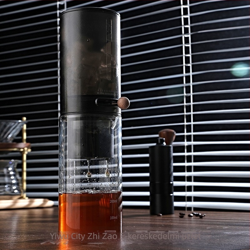 Ice Drip kávéfőző, szűrő kivonóval, 304 rozsdamentes acélból, otthoni és professzionális használatra