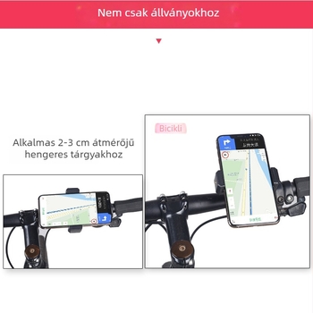Élő közvetítéshez állvány és háromlábú tartó – telefonra/tabletre szánt klipsz fej – 2 darabos készlet, univerzális mikrofon-kiegészítő