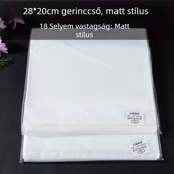 28x20 cm öntapadós könyv védőtasak porálló tároláshoz regények és gyűjtemények számára