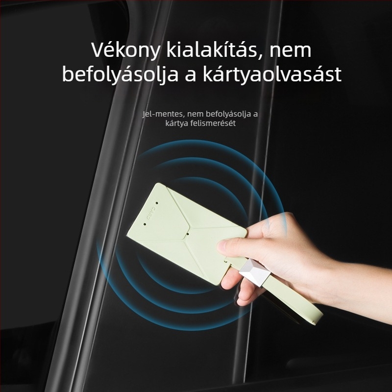 Tesla Model Y és Model 3-hoz puha szilikon kulcskártya tok