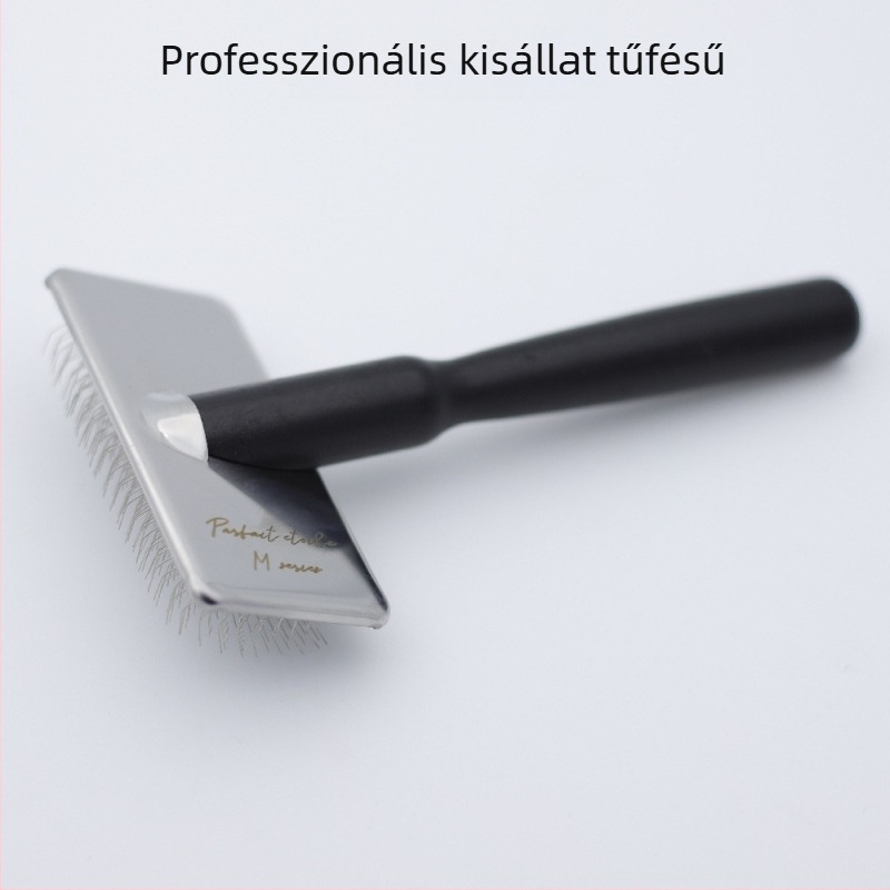 Bükkfából készült kutyaápolási tüskés fésű – szőrszálak szétválasztása és karbantartása