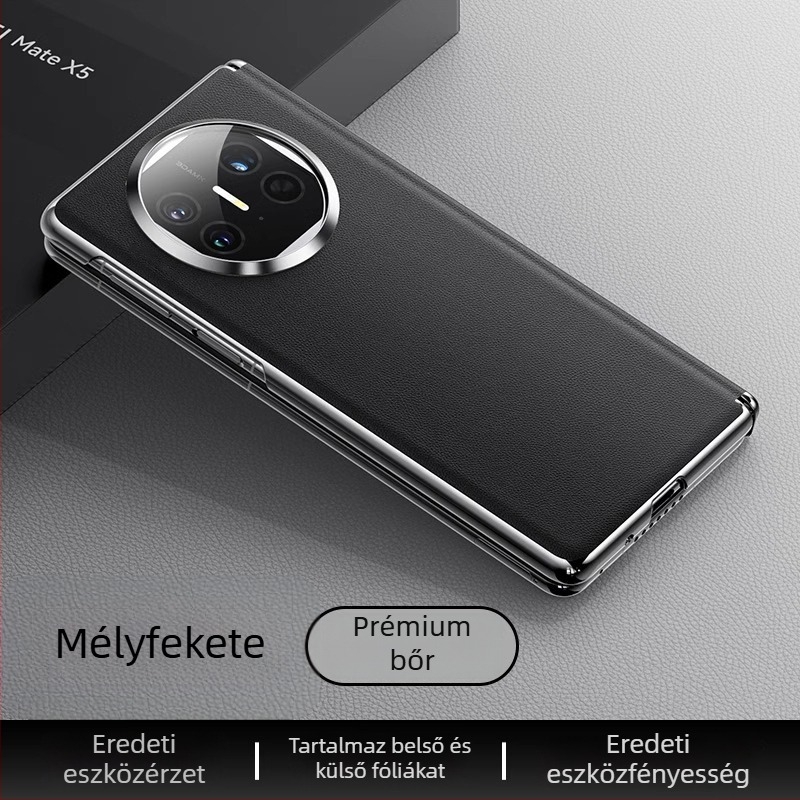 Huawei Mate X5 védőtok, X5 Gyűjtemény kiadás, összecsukható kijelzőhöz, teljes védelem, ultra vékony, ütésálló, szilikon