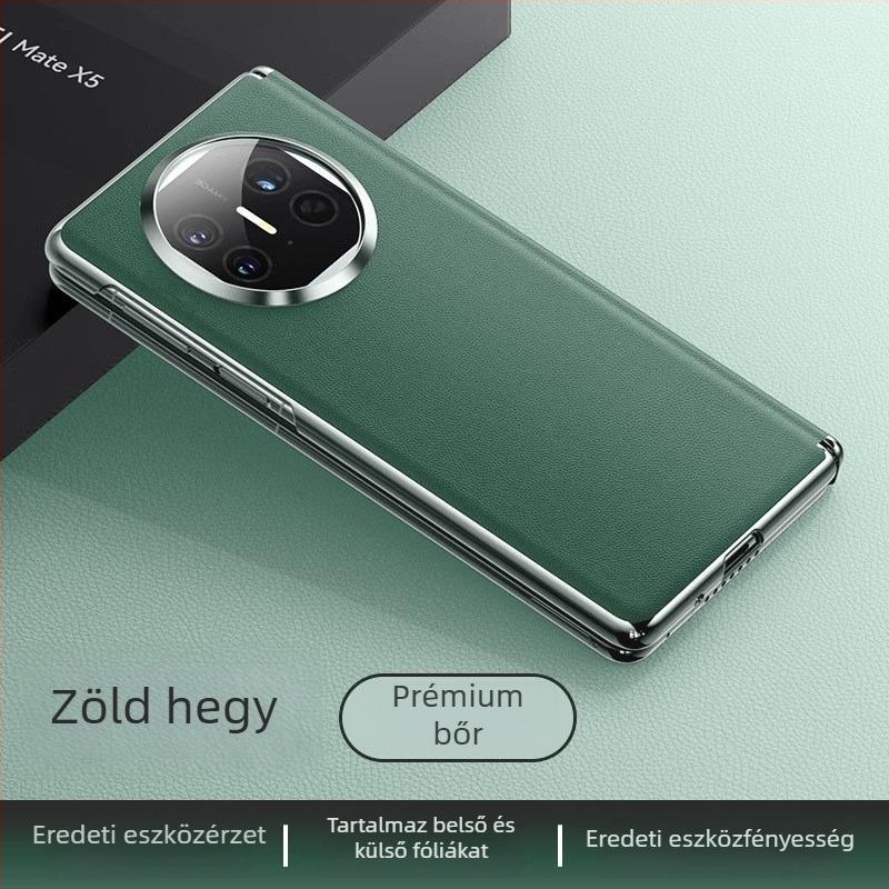 Huawei Mate X5 védőtok, X5 Gyűjtemény kiadás, összecsukható kijelzőhöz, teljes védelem, ultra vékony, ütésálló, szilikon