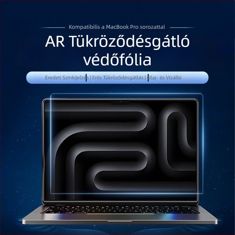 M5AR anti-reflektív védőfilm MacBook Air és Pro készülékekhez