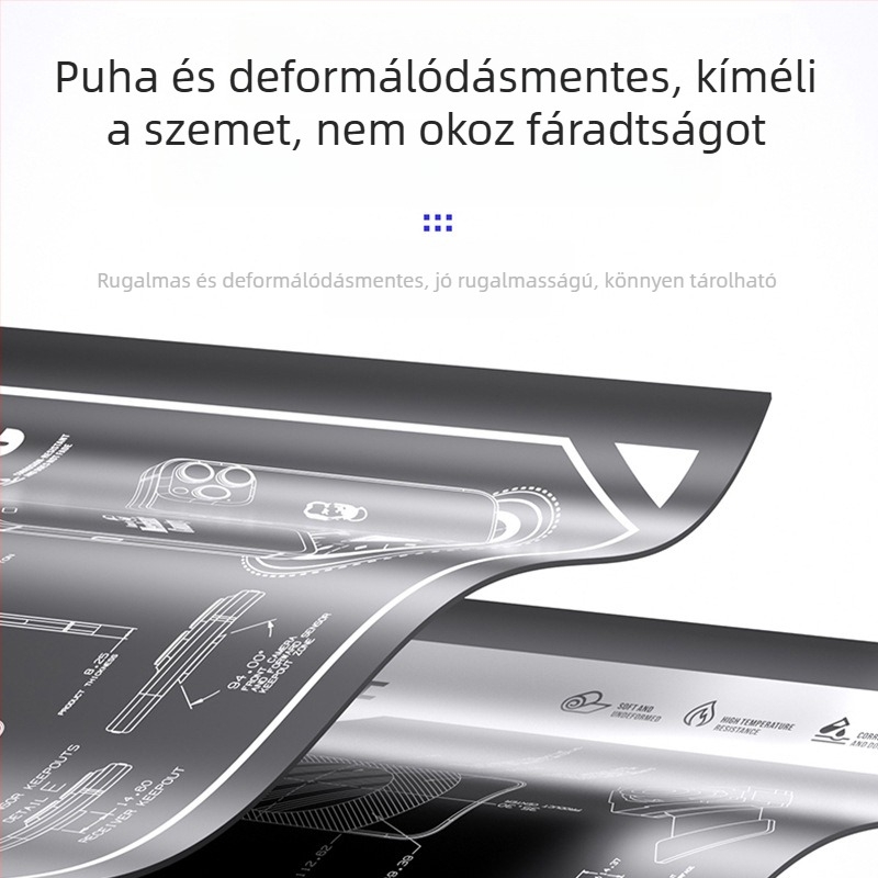 Repair Guy multifunkciós javító munkapad, hőálló csúszásmentes szigetelő párna mobiltelefonhoz, számítógéphez és tablet-hez, nagy méret
