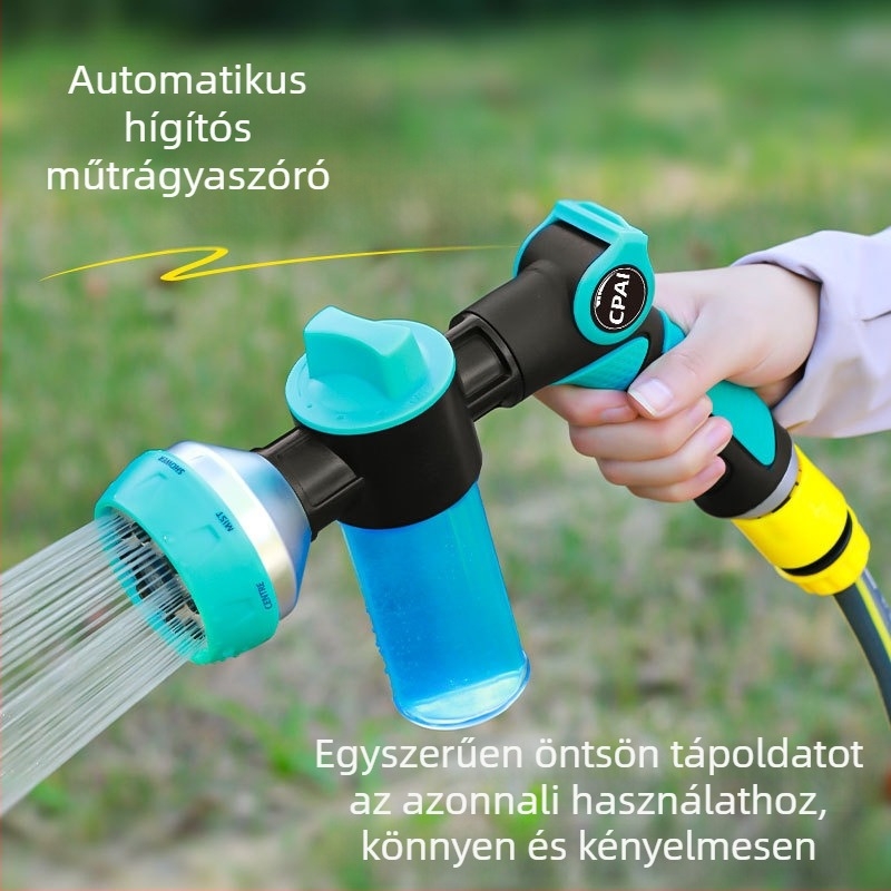 Kerti műtrágyaszóró permetező fej virágok és palánták öntözésére