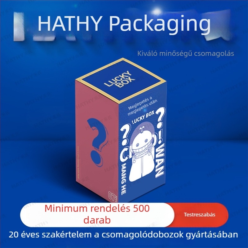 Személyre szabott fehérnemű csomagoló doboz fiókos kialakítással, összecsukható ajándék doboz, nyomtatott színes zokis doboz.