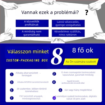 Fehér kartondoboz átlátszó ablakkal fehérneműk és kozmetikumok csomagolására