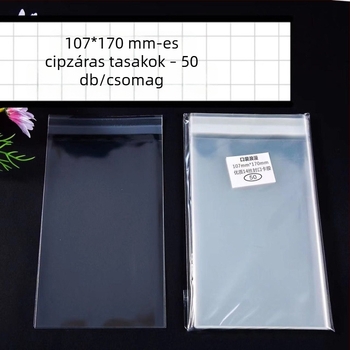 Pocket Romance öntapadós tasak, 107 × 170 mm, képeslapokhoz 105 × 150 vagy 105 × 168