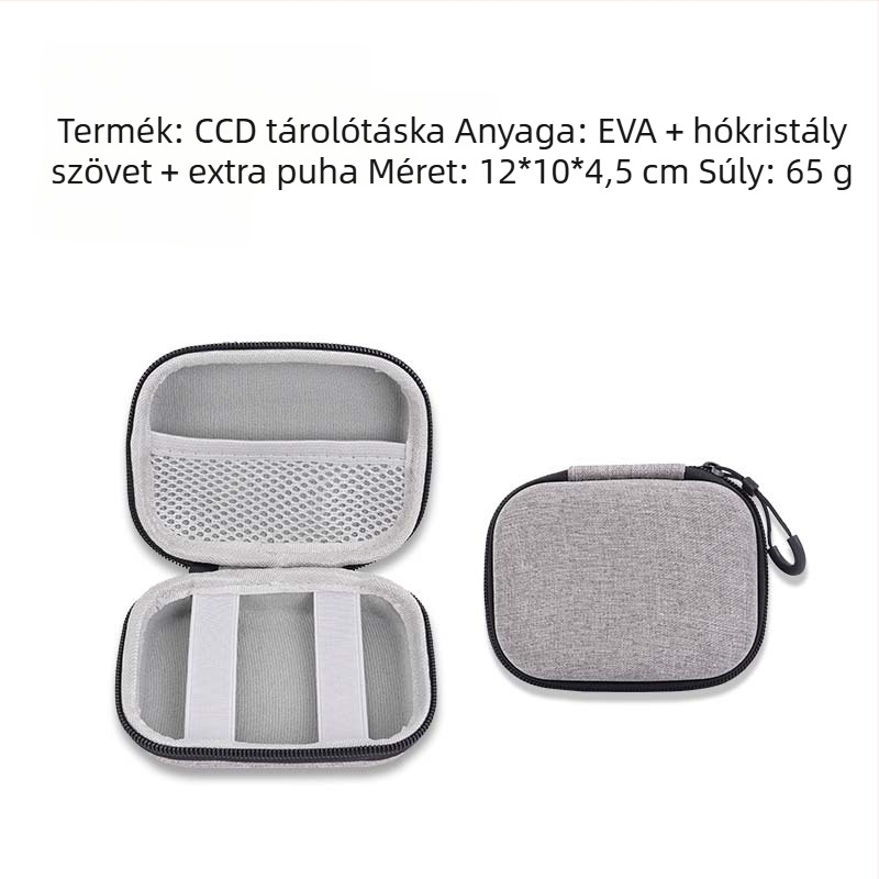 EVA tároló táska kábelekhez, töltőkhöz, USB-meghajtókhoz és hordozható akkumulátorokhoz