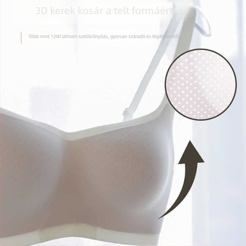 Retro négyszögletes nyakú melltartó kis mellemhez, varrat nélküli, merevítő nélküli, emelő hatású, láthatatlan