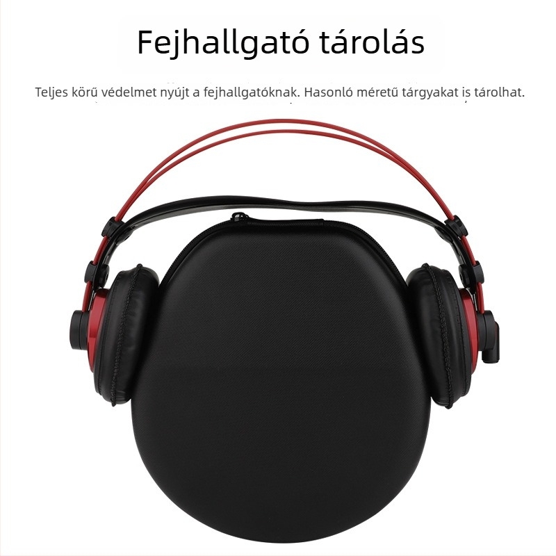 HZ3 fejhallgató tároló tok AKG K701 és Razer Kraken számára