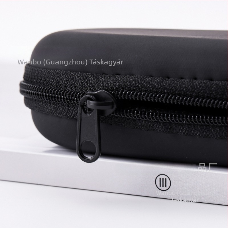 Oval EVA kábel-tároló táska – USB memóriák, töltők és Bluetooth fülhallgatók számára