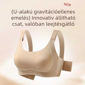 Állítható emelő melltartó nyuszifül-dizájnnal, teljes kosár, négy soros kapocs
