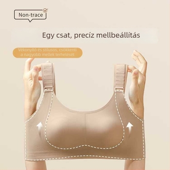 Állítható emelő melltartó nyuszifül-dizájnnal, teljes kosár, négy soros kapocs