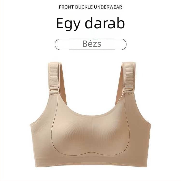 Állítható emelő melltartó nyuszifül-dizájnnal, teljes kosár, négy soros kapocs