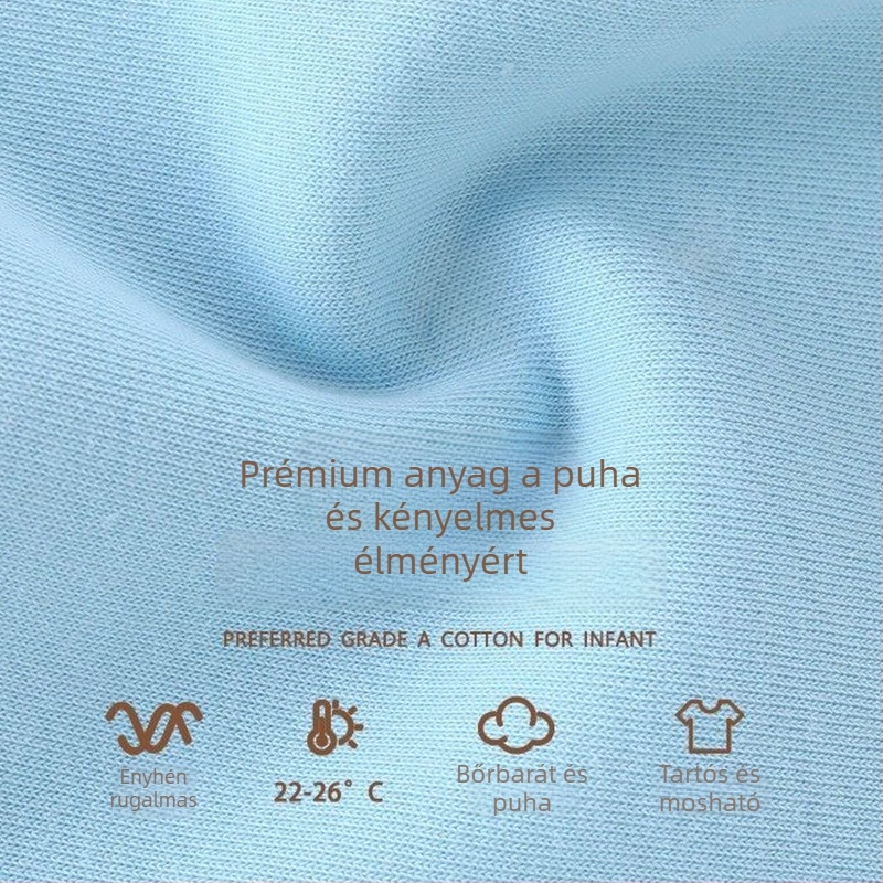Bébi tavasz–ősz nadrágok, kényelmes uniszex gyerek nadrágok