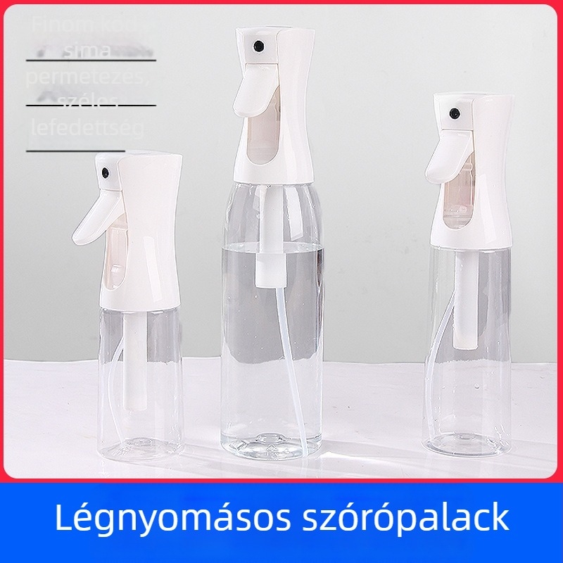 Konyhai olajspray üveg, kézi pumpás permetező, fin köd a légsütőhöz