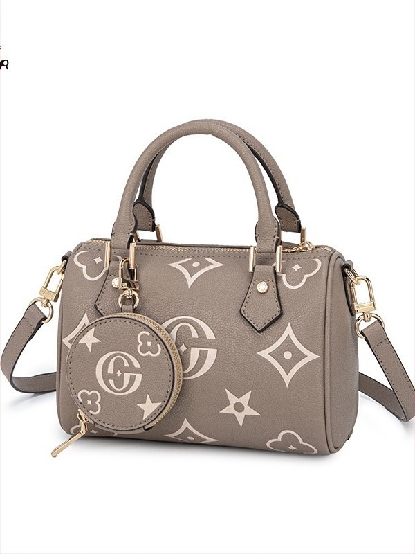 PU párnás táska, mini váll- vagy crossbody táska, cipzárral, utcai stílus