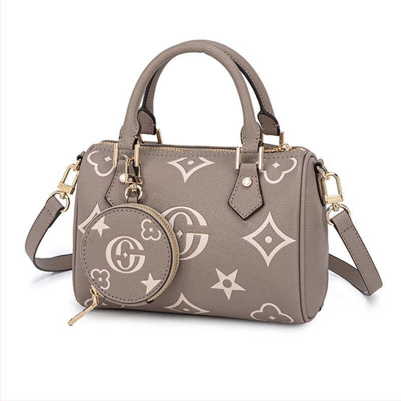 PU párnás táska, mini váll- vagy crossbody táska, cipzárral, utcai stílus