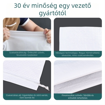 Személyre szabott zárható tasak cement, habarcs, gipsz, glettpor és csempék csomagolásához