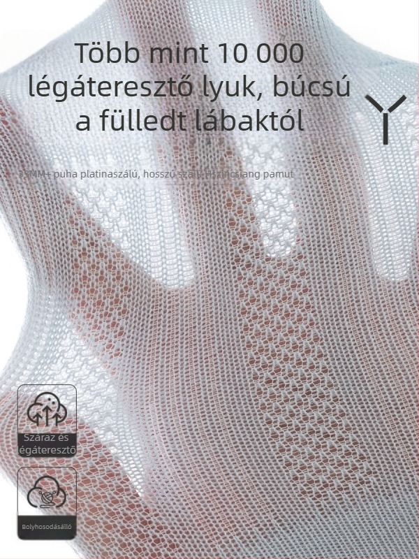 Nyári vékony pamut baba zokni, varratmentes, hálós szövés, középmagas szár, uniszex, mesefigurás dizájn