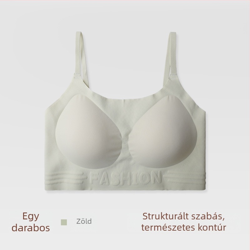 Nincs varrású fehérnemű, alapot utánozva, nőknek, nyár, vékony vállpántok, oldalsó mell formázás, átlátszatlan, szép hátsó.