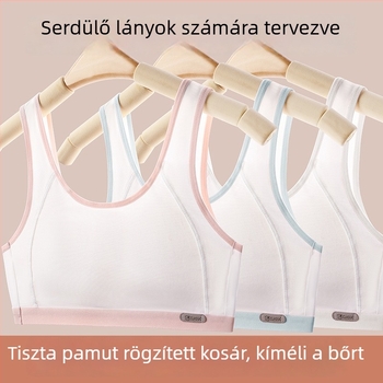 Tinédzser lányoknak sportmellény integrált melltartóval