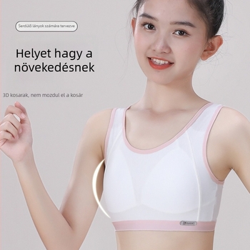Tinédzser lányoknak sportmellény integrált melltartóval