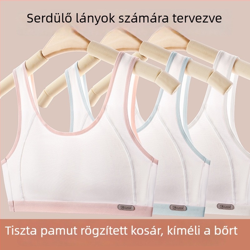 Tinédzser lányoknak sportmellény integrált melltartóval