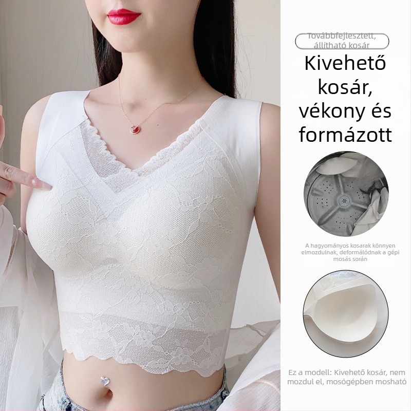 Binying Plusz Méretű Női Sportmelltartó, Teljes Kosár, Vezeték Nélküli, Varrások Nélkül, Vékony, Beépített Párnázás, Egy Darabból, Őszi-Téli