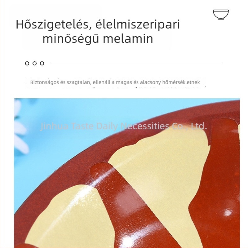 Melamin étkészlet porcelánhatású dizájnnal, tésztás tálakkal – strapabíró kollégiumi használatra