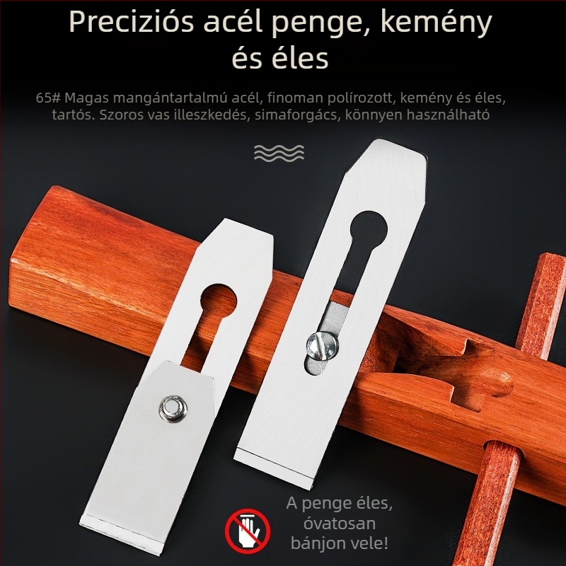 Prémium rózsafa planer, kézi planer DIY faszereléshez, asztalos eszköz