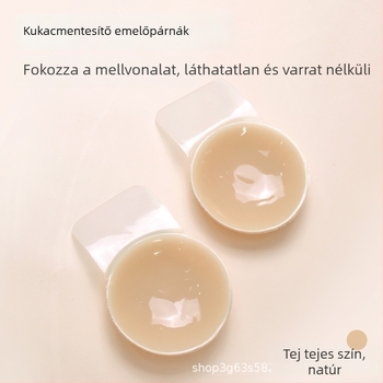 Szilikon mellbimbófedők, láthatatlanok, bőrszínű mellpárnák, felhúzó hatással