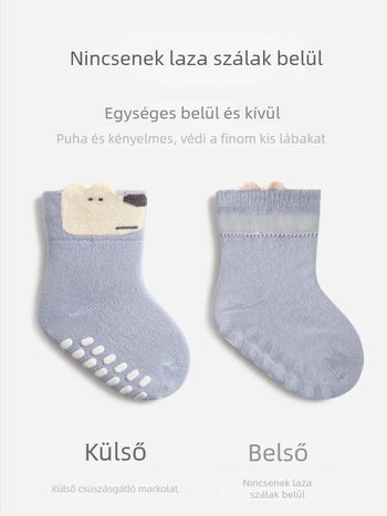 25 tavaszi új babazokni beltéri használatra, teljes talppal csúszásmentes, aranyos Cartoon mintával, csecsemőknek és totyogóknak