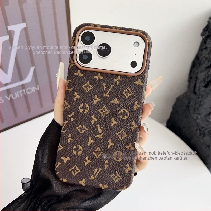 Könnyű luxus denim telefontok iPhone 17 Pro Max és iPhone 16 számára teljes lefedettséggel