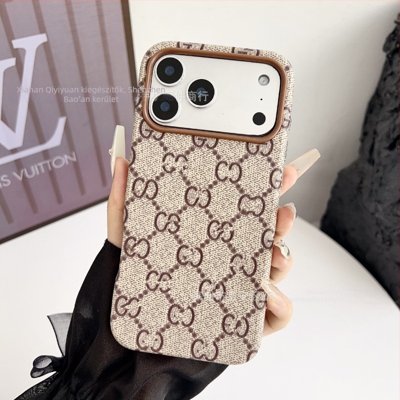 Könnyű luxus denim telefontok iPhone 17 Pro Max és iPhone 16 számára teljes lefedettséggel